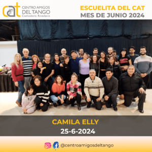 Alumnos de Tango Escuelita del CAT de Comodoro Rivadavia